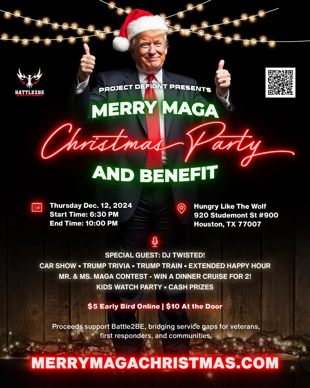 Merry MAGA Christmas Flyer